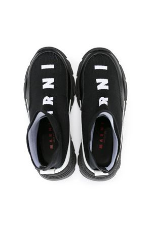 Sneakers slip on nere MARNI KIDS | 7533703